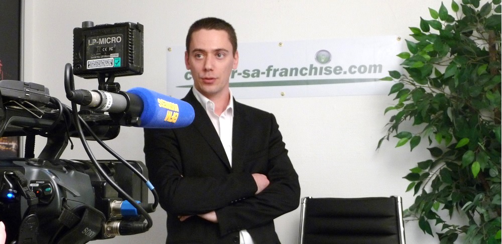 Reportage TV BFM Business - Cédric Chevauché présente Choisir Sa Franchise