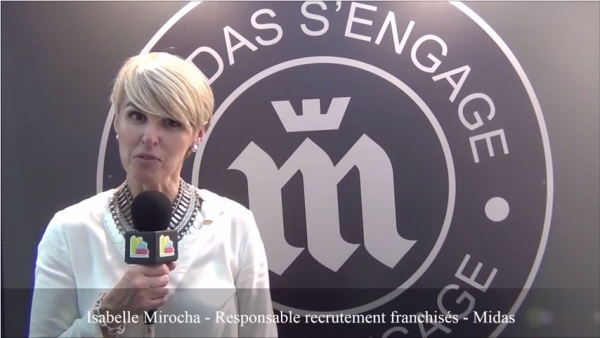 Interview d'Isabelle Mirocha - Responsable recrutement franchisés de la franchise Midas