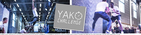 Franchise  L'Orange Bleue, Mon Coach Fitness lance le yako challenge : le nouveau défi de la rentrée ! 
