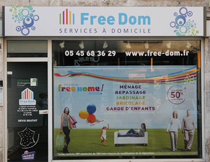 Réseau de franchise Free Dom - Agence Angoulême Charente