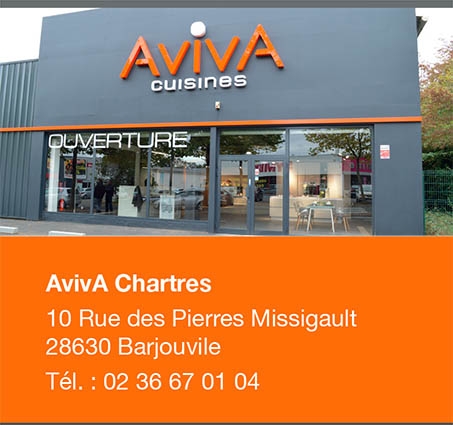 Réseau de franchise Cuisines AvivA - magasin Chartres