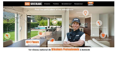 Franchise SOS Bricolage poursuit son développement -site internet