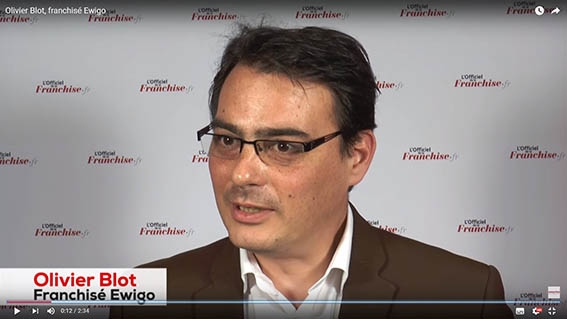 Réseau de franchise Ewigo - Interview Olivier Blot franchisé Fontainebleau 