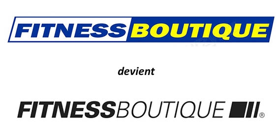 Le rréseau de franchise FitnessBoutique présente son nouveau logo 