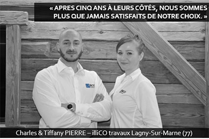 Témoignage de Charles et Tiffany Pierre, franchisés illiCO travaux Lagny sur Marne en Seine et Marne