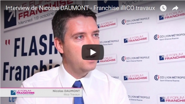 Interview de Nicolas DAUMONT - Franchise illiCO travaux Interview de Nicolas DAUMONT - Franchise illiCO travaux