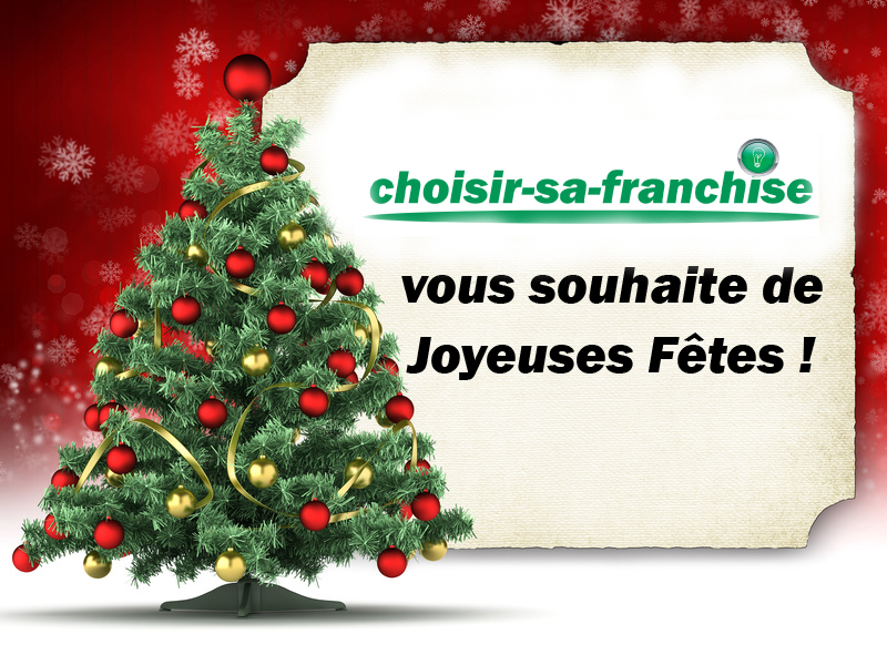 Choisir Sa Franchise vous souhaite de joyeuses fêtes de fin d'année 2012 !