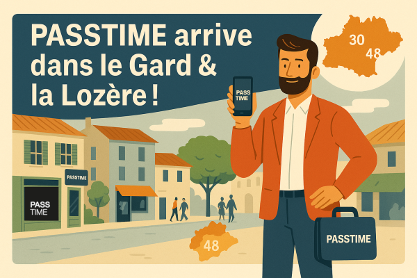 Franchise PASSTIME® : un nouveau franchisé prend en charge le Gard et la Lozère