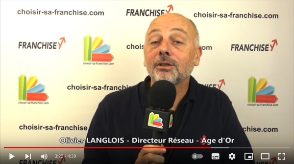 Franchise Age d'or - Olivier Langlois - Interview au Salon des Services à la Personne 2022