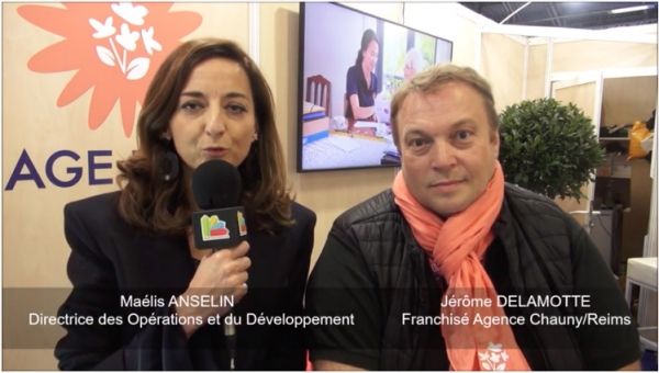 Ouvrir une Franchise Age d'Or - Interview de Maélis Anselin et Jérôme Delamotteau au SAP 2019 Paris
