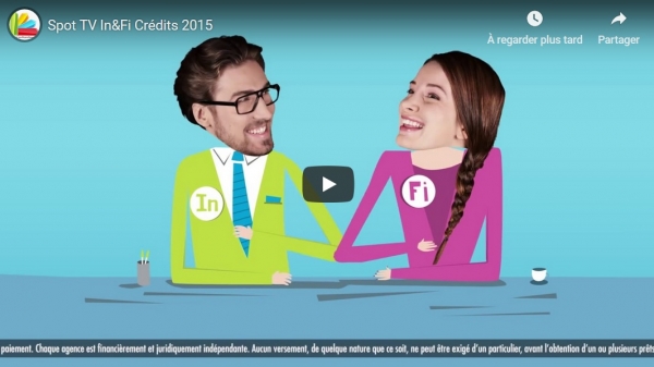 Spot TV In&Fi Crédits 2015