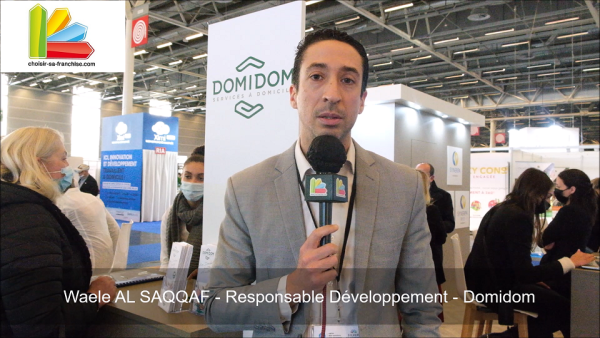 Interview Domidom - Waele AL SAQQAF (Franchise Services à la Personne)