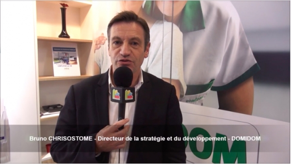 Interview de la franchise DOMIDOM au Salon des Services à la Personne 2018 à Paris Porte de Versailles Interview de la franchise DOMIDOM au Salon des Services à la Personne 2018 à Paris Porte de Versailles