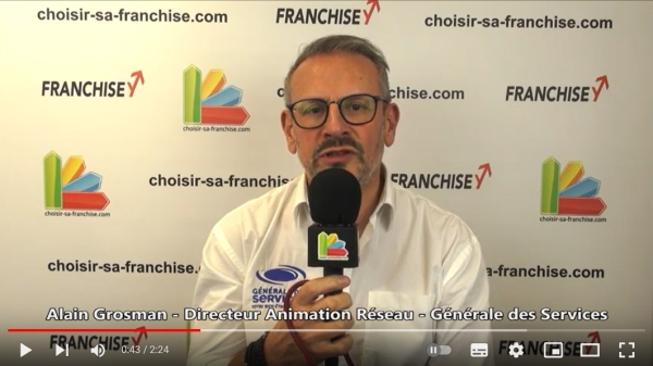 Franchise Générale des Services - Alain Grosman - Interview au Salon des Services à la Personne 2022