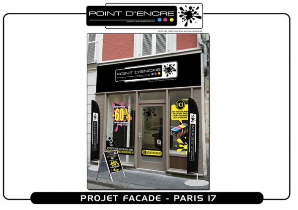 Encore un nouveau magasin POINT D'ENCRE : PARIS 17e