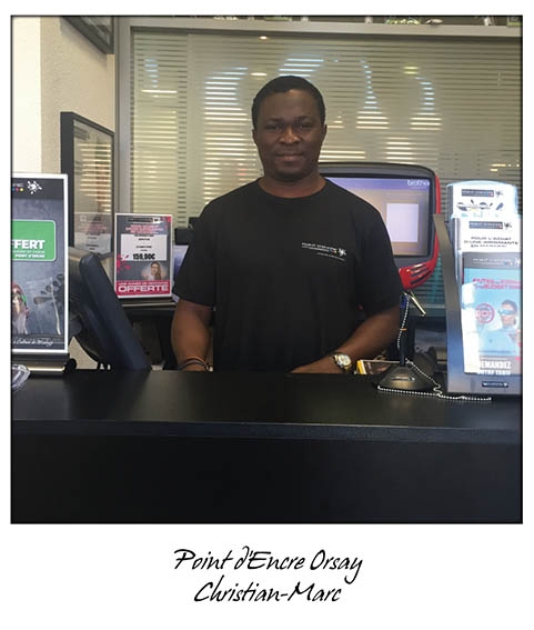 Christian-Marc franchisé point d'encre Orsay - Essonne