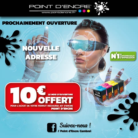 Franchise Réseau Point d'Encre Cambrai