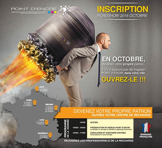 Réseau de franchise Point d