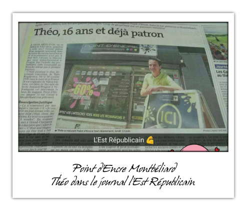 Réseau de franchise Point d'Encre Montbéliard