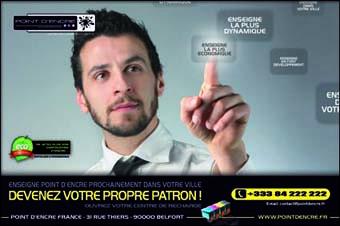 Franchise Franchise Point d'encre