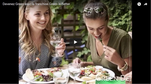 Devenez Green avec la franchise Green is Better