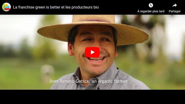 La franchise green is better et les producteurs bio La franchise green is better et les producteurs bio