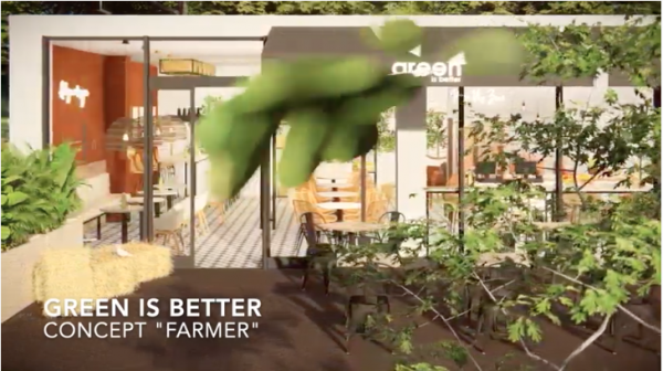 Visite d’un Green Salade sur Mesure en 3D avec la franchise Green Is Better Visite d’un Green Salade sur Mesure en 3D avec la franchise Green Is Better