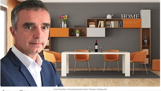 Franchise ACTIV TRAVAUX Prémium : Yvan Foucher, 53 ans, concessionnaire franchisé à Deauville