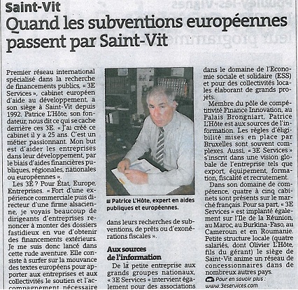 Profil du futur candidat à la franchise Franchise 3e services