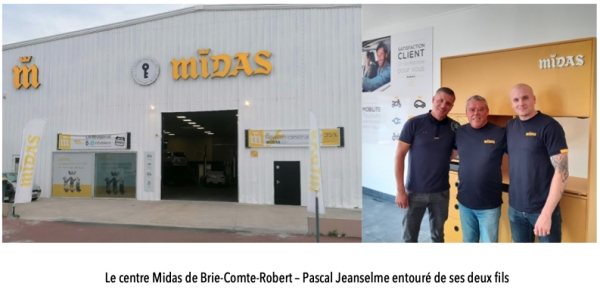 Franchise Midas : ouverture d’un nouveau centre à Brie-Comte-Robert (77)