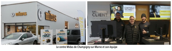 Franchise Midas : ouverture d'un nouveau centre à Champigny-sur-Marne (94)