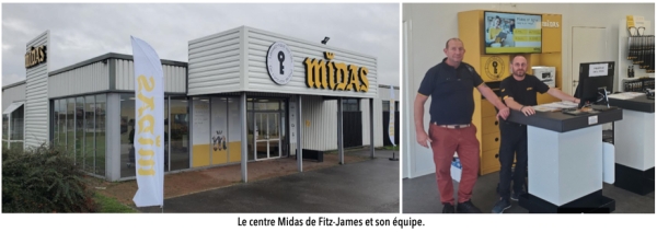 Franchise Midas : ouverture d’un nouveau centre à Fitz-James (60)