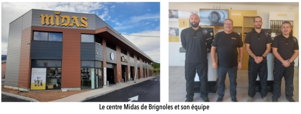 Franchise Midas : ouverture d’un nouveau centre à Brignoles (83)