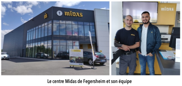 Franchise Midas : ouverture d’un nouveau centre à Fegersheim (67)