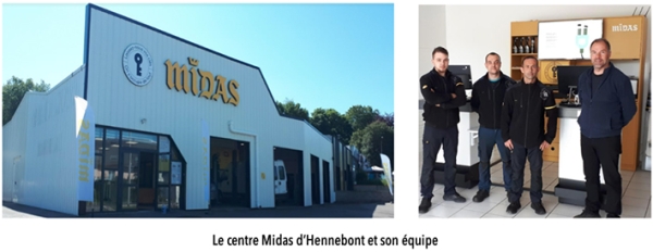 Franchise Midas : ouverture d’un nouveau centre à Hennebont (56)