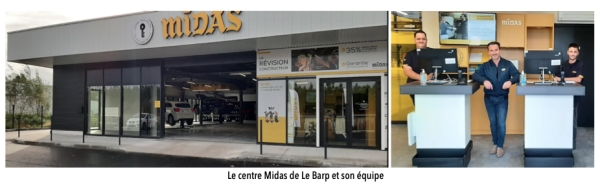Franchise Midas : ouverture d’un nouveau centre à Le Barp (33)