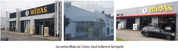 Franchise Midas annonce trois ouvertures de centres et des rencontres à venir avec des candidats