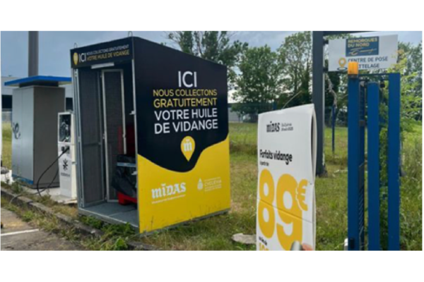 Franchise Midas : en partenariat avec Cyclevia, le réseau expérimente la collecte et le recyclage des huiles usagées