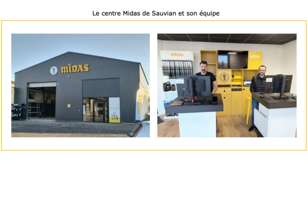 Franchise Midas : création d’un centre à Sauvian (34)