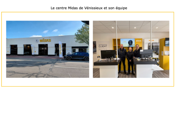Franchise Midas : création d’un centre à Vénissieux (69)