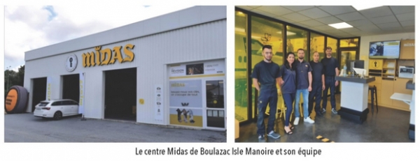 Franchise Midas : ouverture d’un nouveau centre à Boulazac Isle Manoire (24)