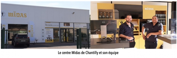 Franchise Midas : ouverture d’un nouveau centre à Chantilly (60)