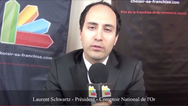 Interview de Laurent Schwartz - Président de la franchise Comptoir National de l'Or