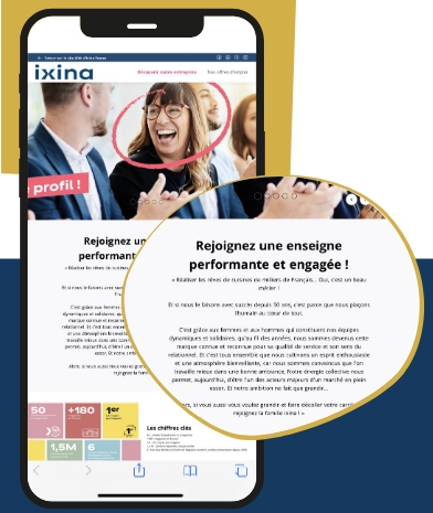 Franchise ixina recrute 120 talents en France d'ici fin 2024