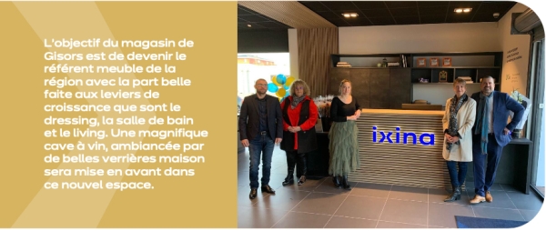 Franchise ixina s'installe à Gisors