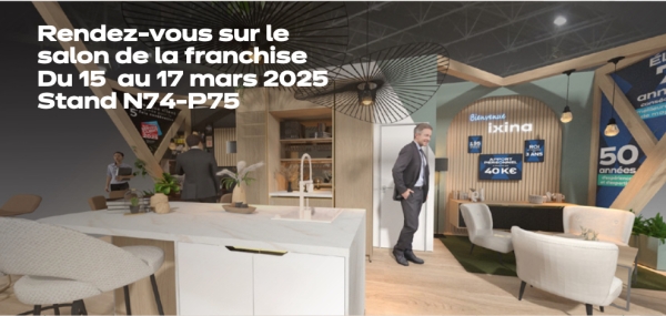 Franchise ixina  : en 2025, après un an d’absence, ixina fait son grand retour au Salon International de la Franchise
