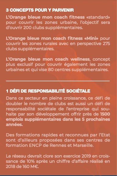 Franchise L'Orange Bleue, Mon Coach Fitness : le réseau ouvre son capital aux investisseurs