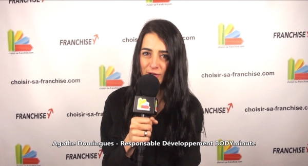 Franchise BODYminute : Agathe Domingues à Franchise Expo Paris 2023 Franchise BODYminute : Agathe Domingues à Franchise Expo Paris 2023