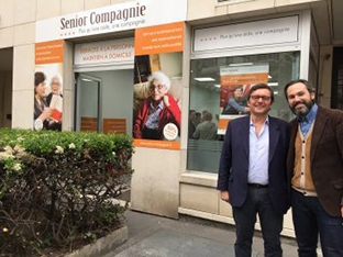 Franchise Senior Compagnie : inauguration de l'agence de Courbevoie !