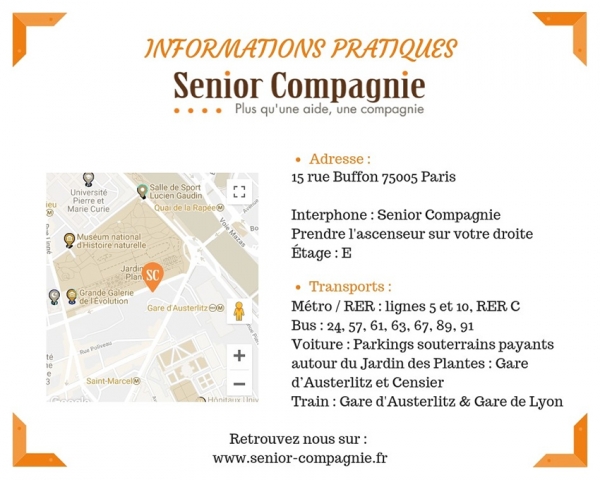 Franchise Senior Compagnie : Matinale à Paris